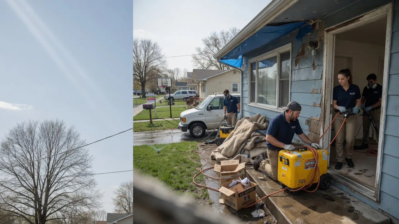 Basement Flood Cleanup in Tow, TX near me
